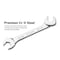 Capri Tools 78 Angle Open End Wrench, 30Deg and 60Deg Angles, SAE CP11943 - alternate 2